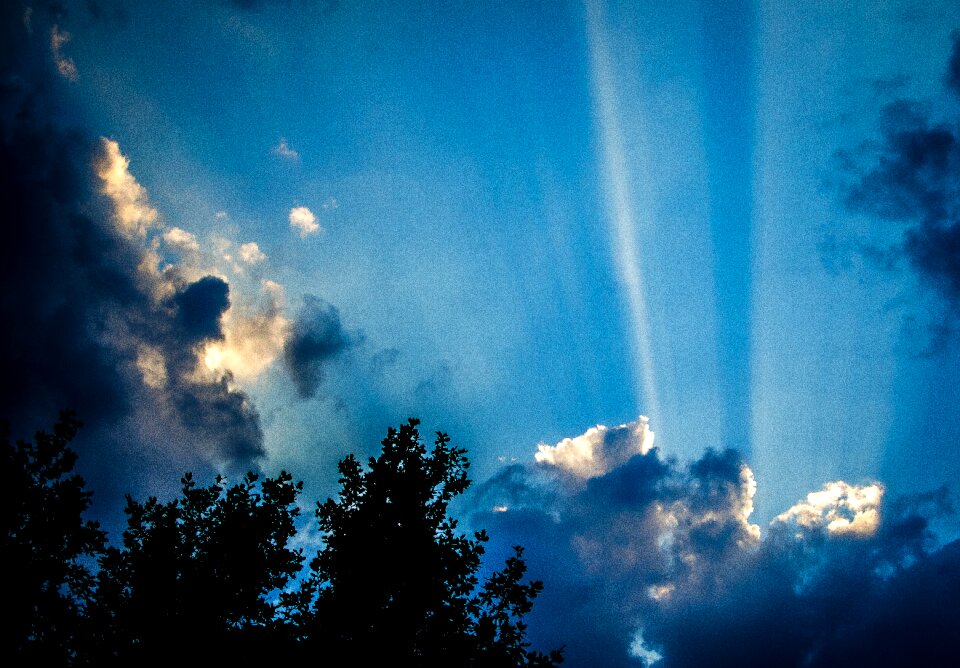 Free stock photo of blue, clouds, light