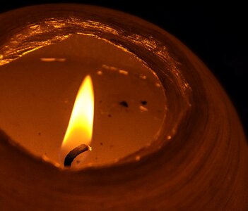 Free stock photo of candle, flame, night photo
