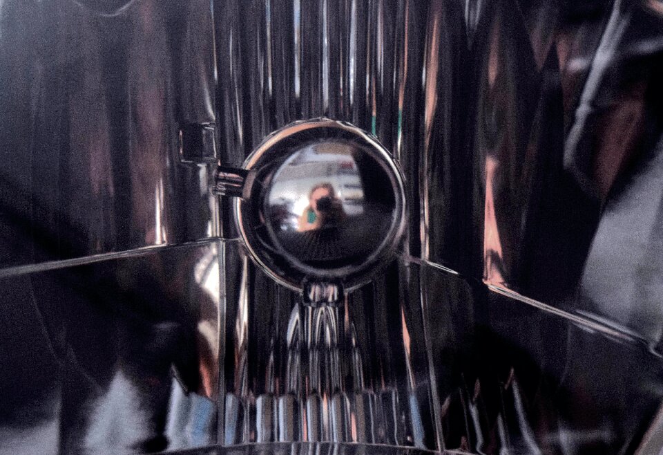 Free stock photo of car lamp, lancer, reflection