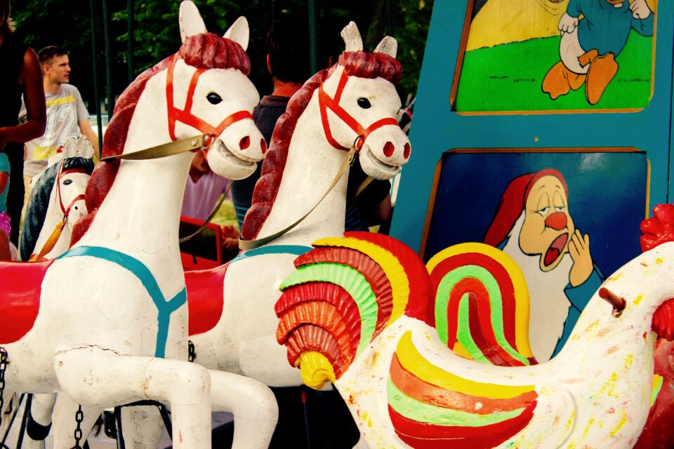 Free stock photo of colorful, fun, horse