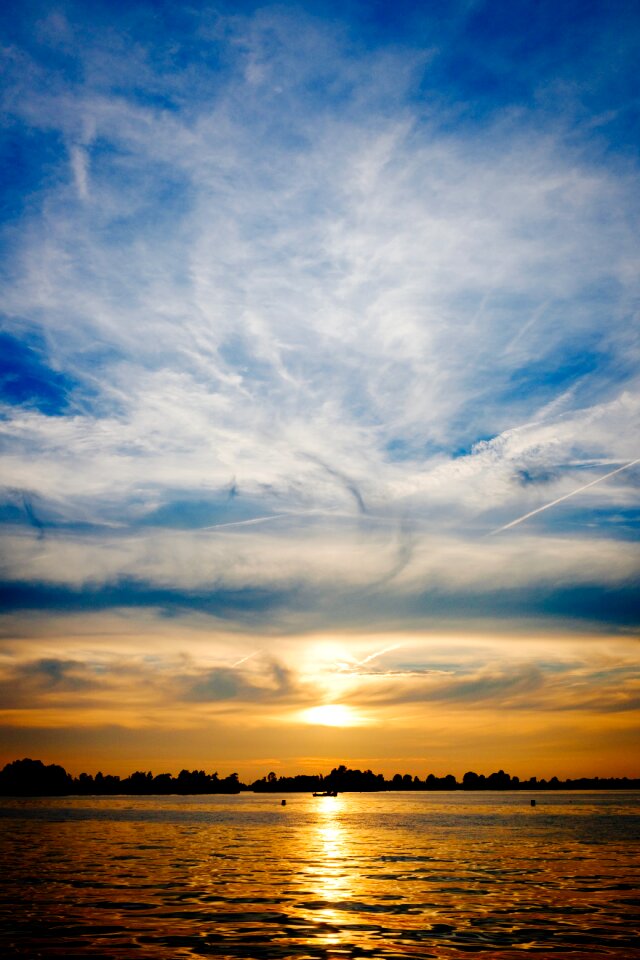 Sunset over the Horizon