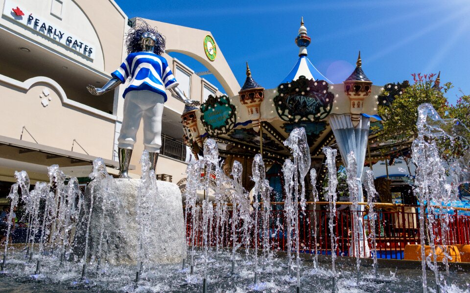 Free stock photo of flare, fountain, glare