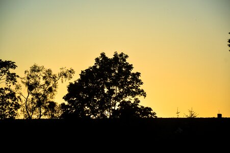Free stock photo of sunset