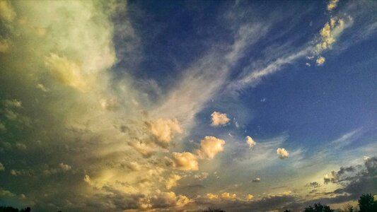 Free stock photo of clouds, golden, summer photo