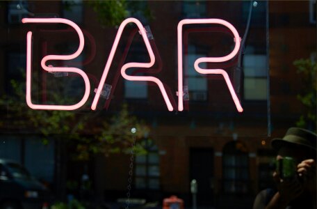 Free stock photo of bar, city, light photo