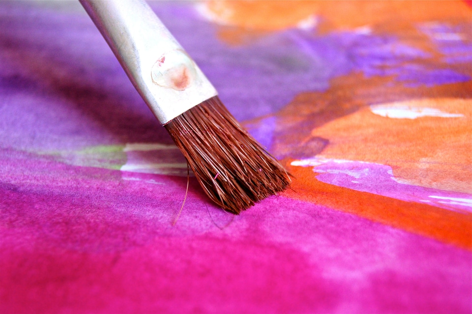 Play watercolor art