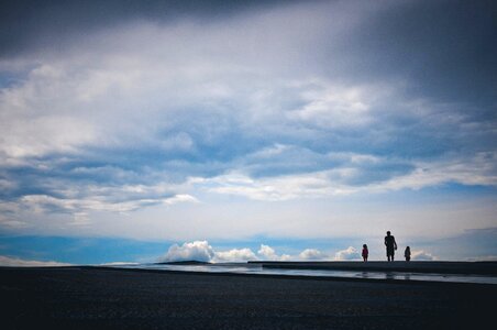 Free stock photo of children, clouds, daylight photo