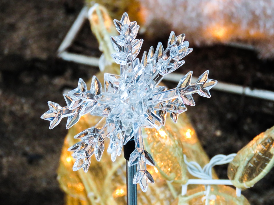 Frozen artificial plastic