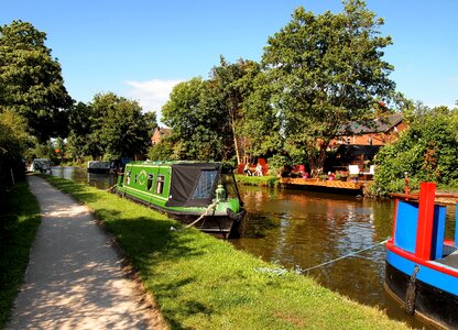 Free stock photo of canal, canal boat photo