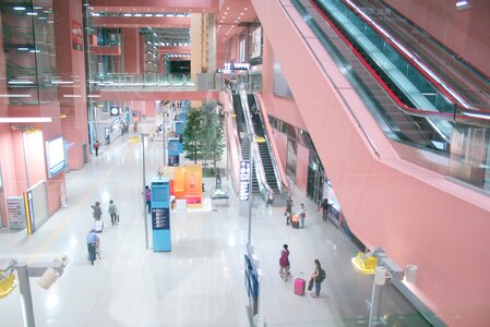 Free stock photo of airport, building, looked down