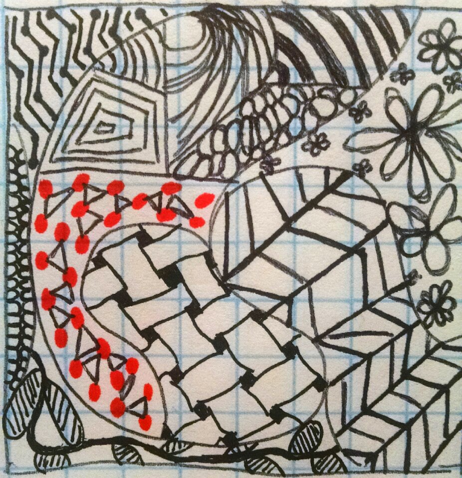 Free stock photo of art, drawing, zentangle