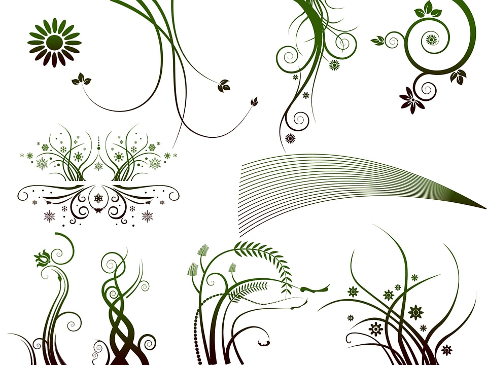 Creative antique curve