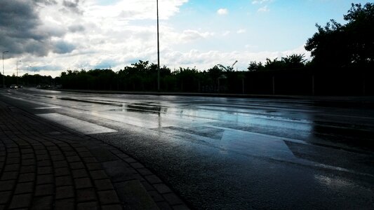 Free stock photo of rain, street, theme reflections photo