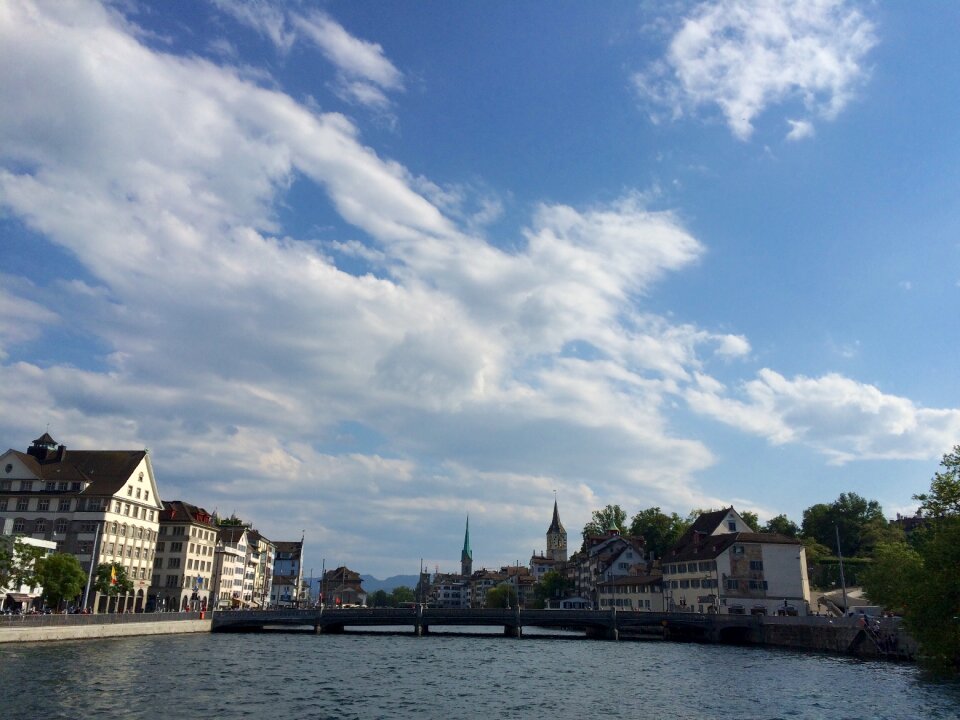 Free stock photo of city, limmat, night