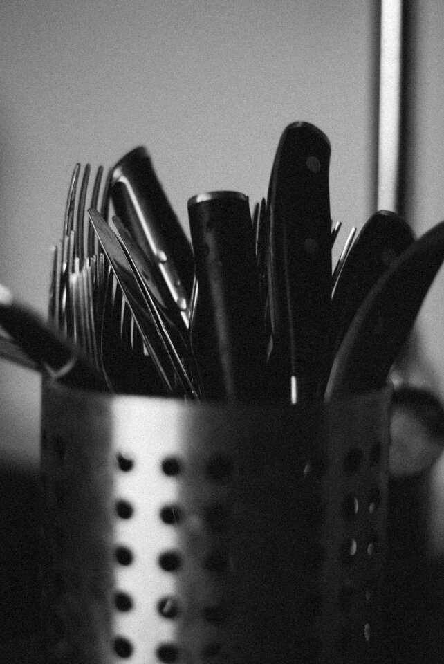 Free stock photo of cutlery, fork, spoon