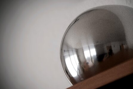 Free stock photo of ball, silver, theme reflections
