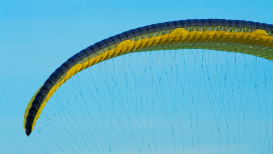 Free stock photo of flying, paraglider, wing
