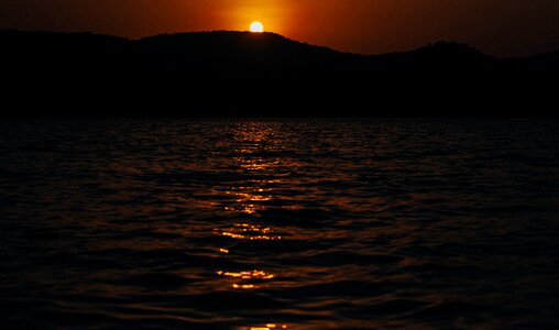 Free stock photo of night, sun set, warer waves-evening