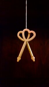 Free stock photo of design, hanging, heart photo