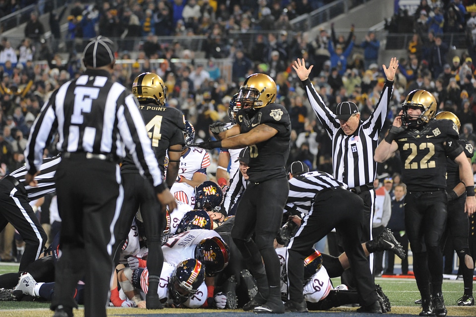 Referee signal game