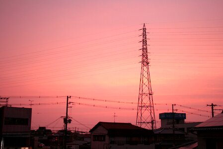 Free stock photo of sunset