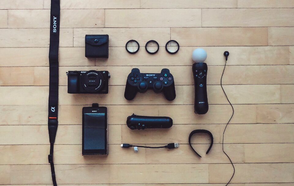 Free stock photo of camera, knolling, night