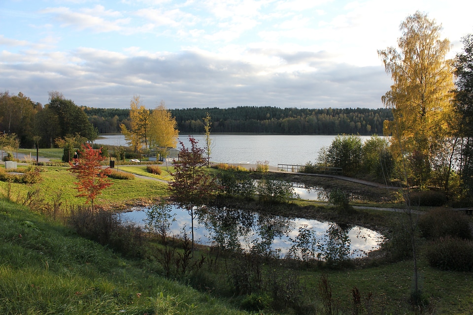 Outside river lake