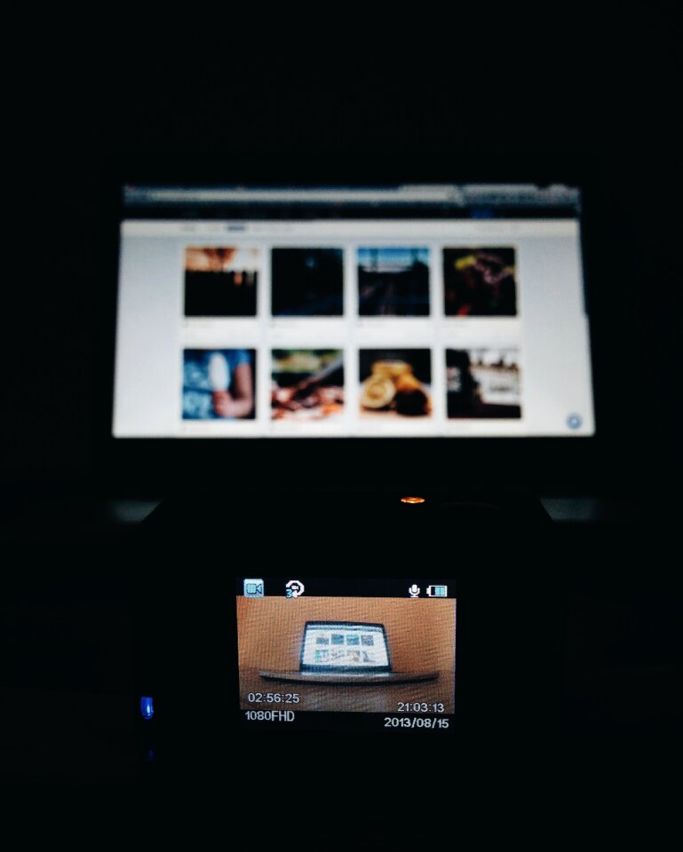 Free stock photo of dark, laptop, mobile