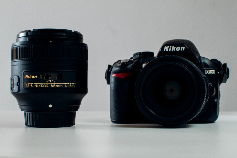 Free stock photo of camera, lens, nikon