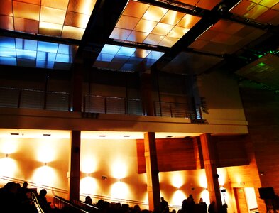 Free stock photo of assembly hall, ceiling, columns photo