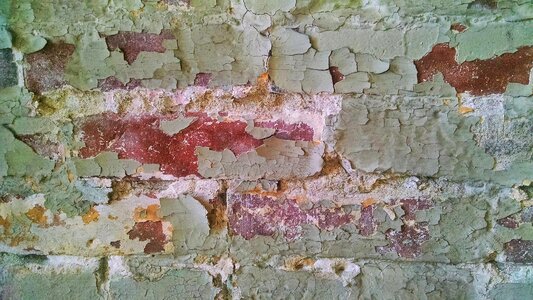 Free stock photo of brick, chips, paint