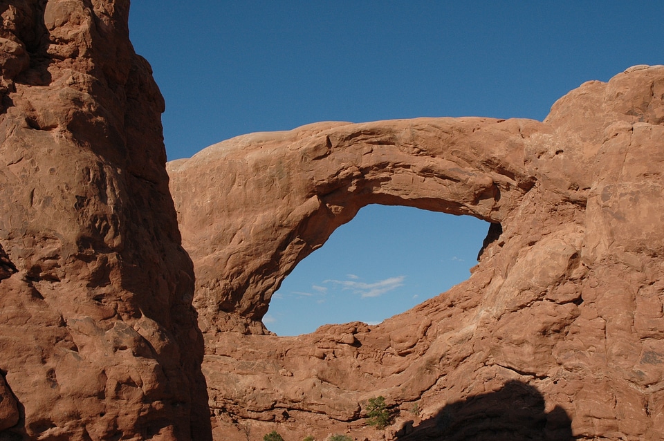 Landscape stone arch park photo