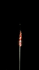 Free stock photo of america, flagpole, spotlight photo