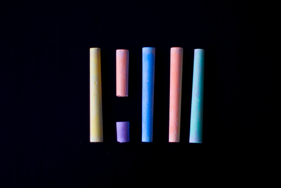 Free stock photo of chalk