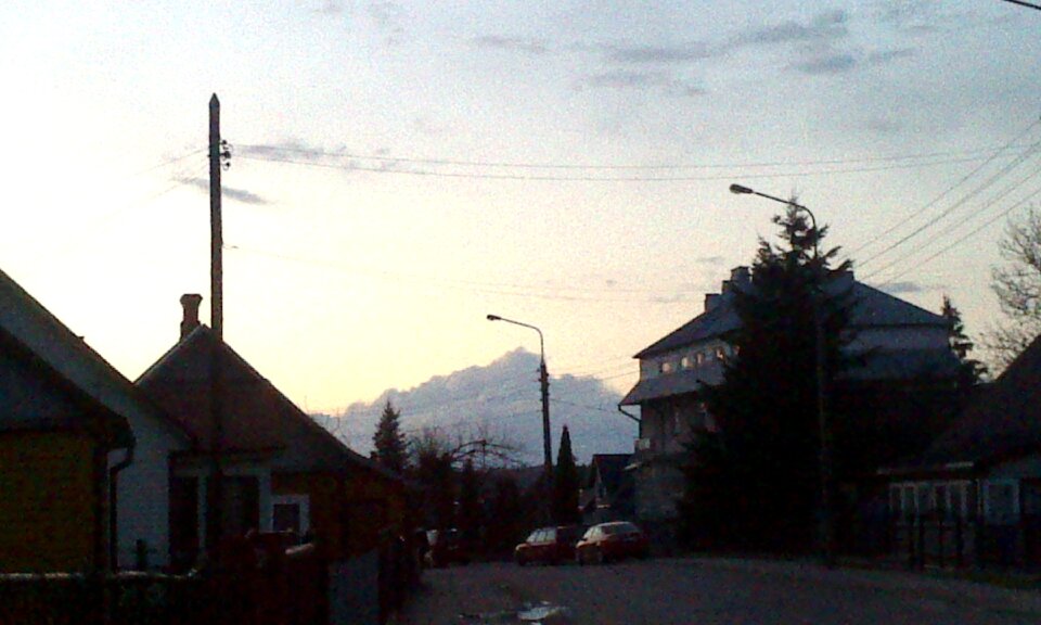 Free stock photo of clouds, mountains, street