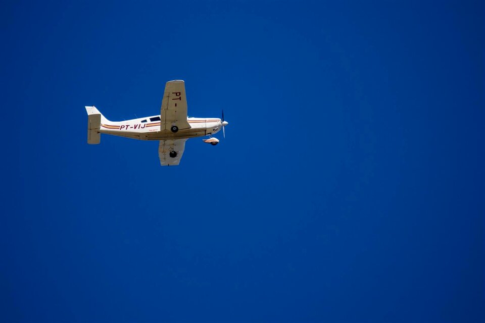 Free stock photo of airplane, blue sky, sky photo