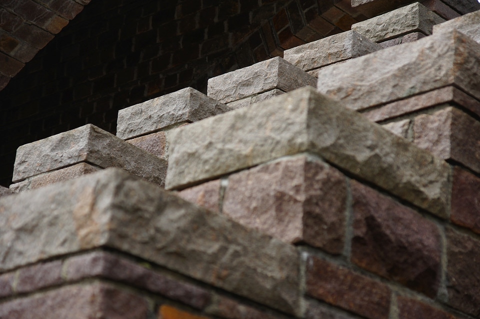 Stairs facade architecture