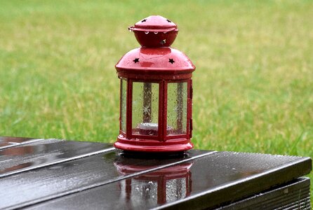 Free stock photo of lantern, night, rain photo