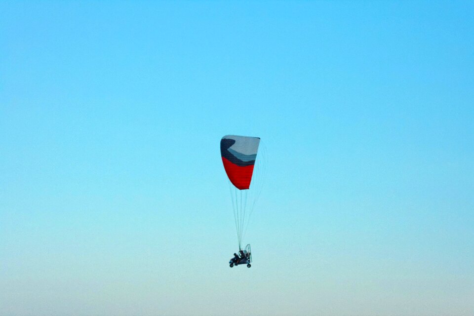 Free stock photo of flying, paraglider