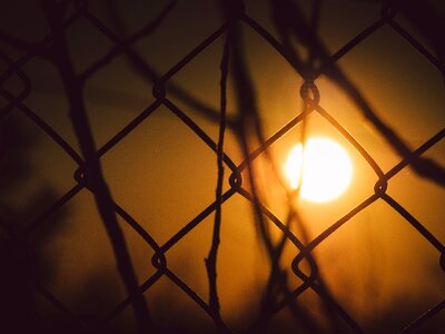 Free stock photo of fence, nature, sky