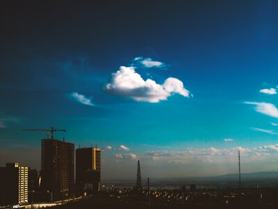 Free stock photo of city, cloud, landscapes photo