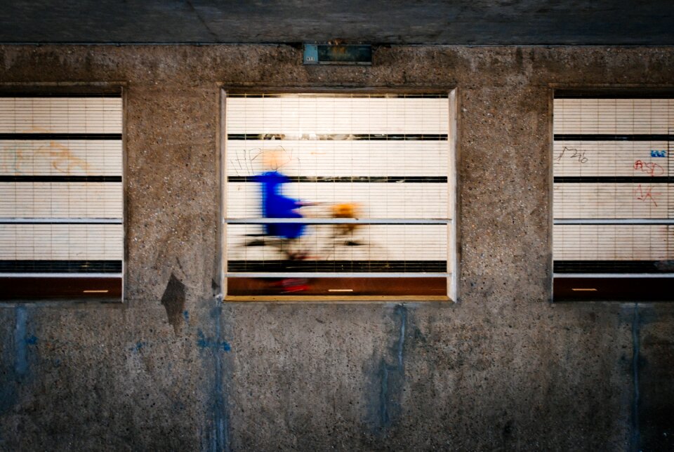 Free stock photo of blue, tunnel