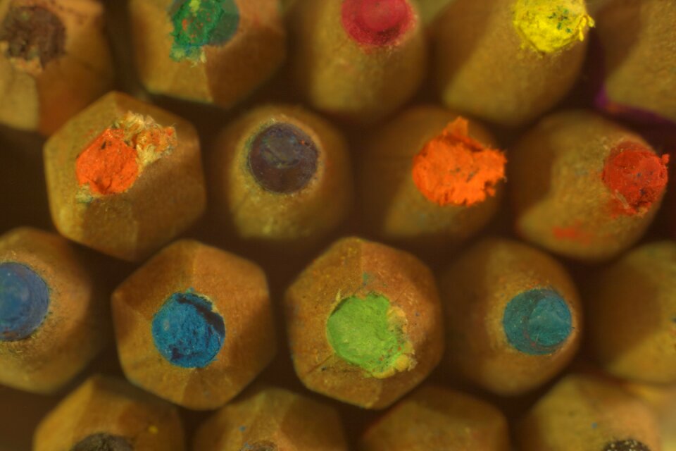 Free stock photo of art, colours, crayons