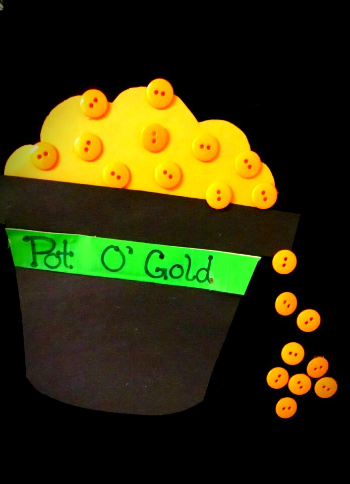 Free stock photo of decoration pot-march-leprochaun-pot-of-gold