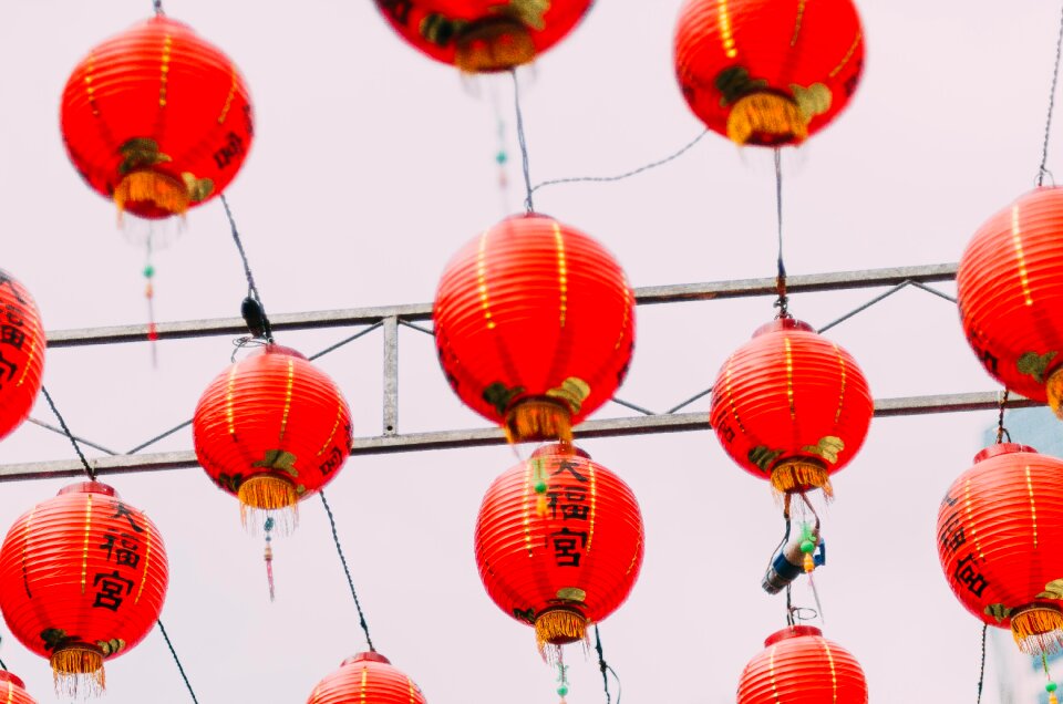 Free stock photo of china town, lanterns, street