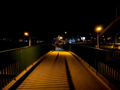 Free stock photo of bridge, city, night photo