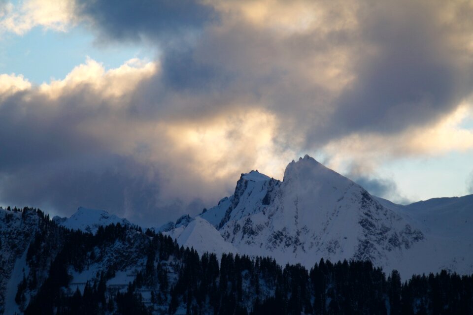 Free stock photo of alps, clouds, graubunden