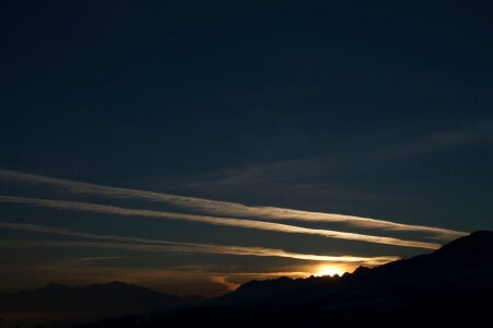 Free stock photo of alps, blue, clouds photo