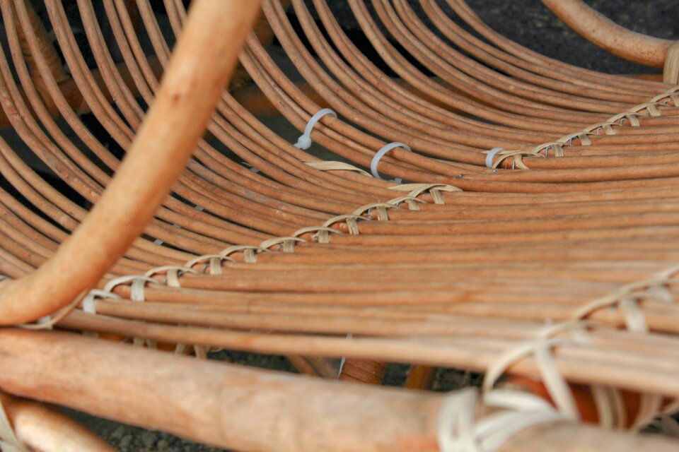 Free stock photo of chair, wicker photo