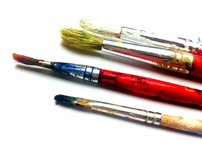 4 Paint Brushes
